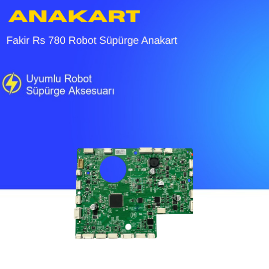 Fakir Rs 780 Robot Süpürge Anakart