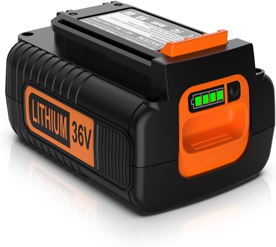 Black Decker BHFEV362D-QW 2500 mAh 36.0V Dikey Süpürge Batarya