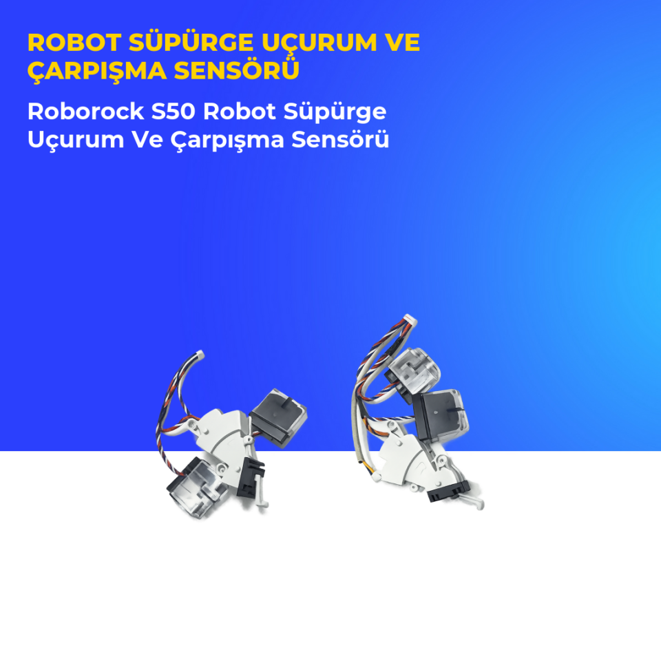 Roborock S50 Robot Süpürge Uçurum Ve Çarpışma Sensörü