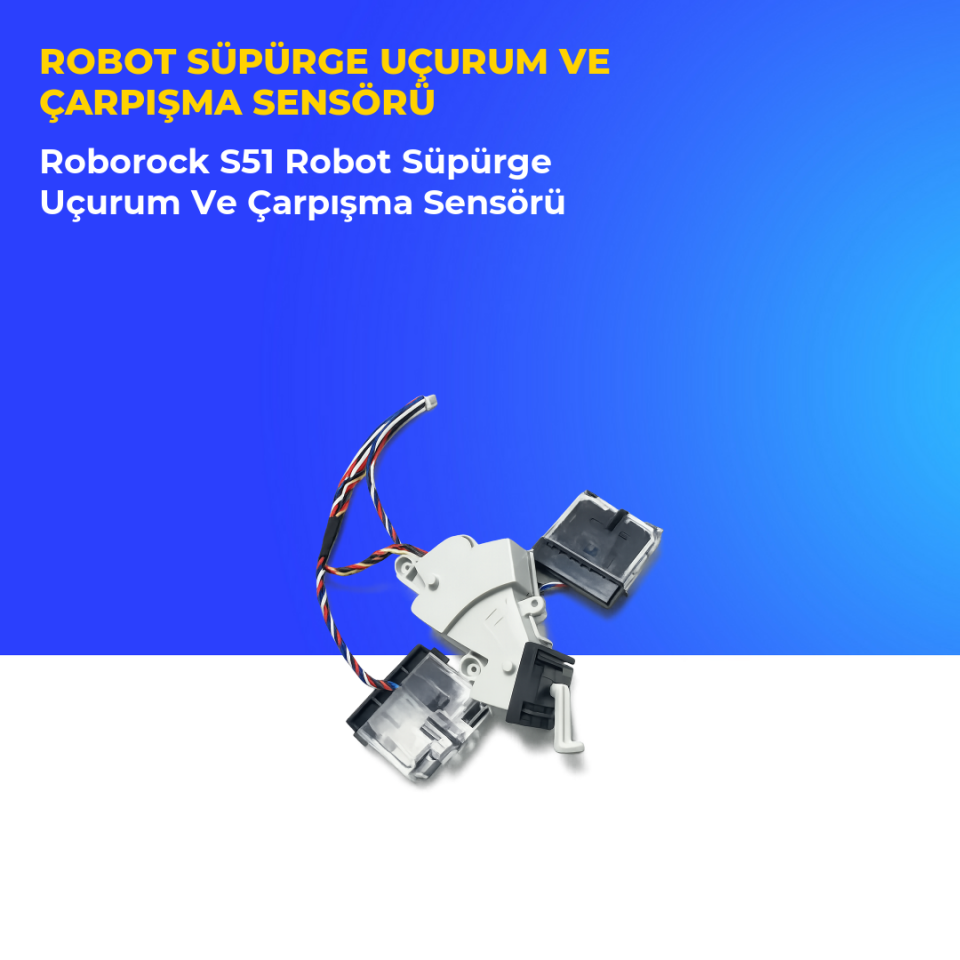 Roborock S51 Robot Süpürge Uçurum Ve Çarpışma Sensörü