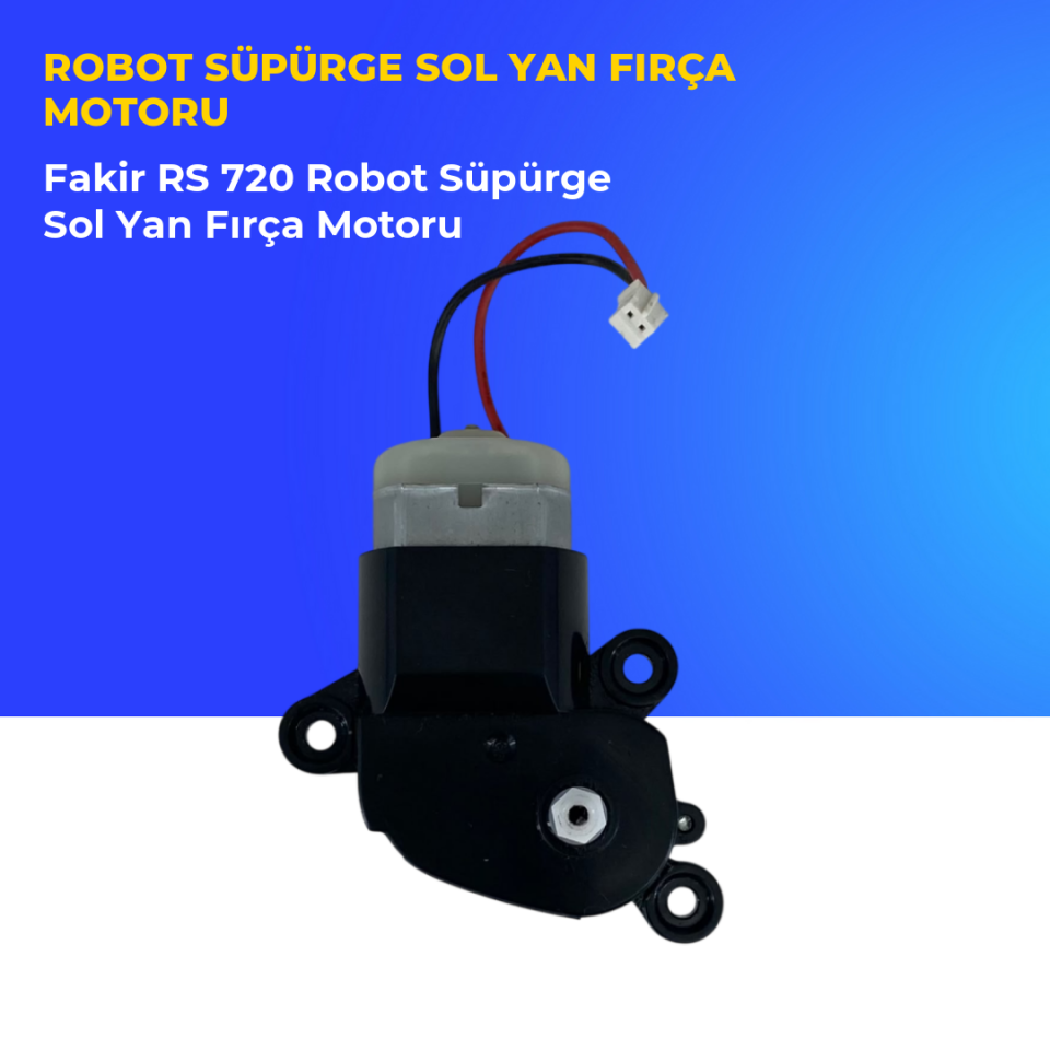 Fakir RS 720 Robot Süpürge Sol Yan Fırça Motoru