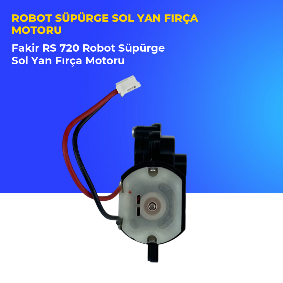 Fakir RS 720 Robot Süpürge Sol Yan Fırça Motoru