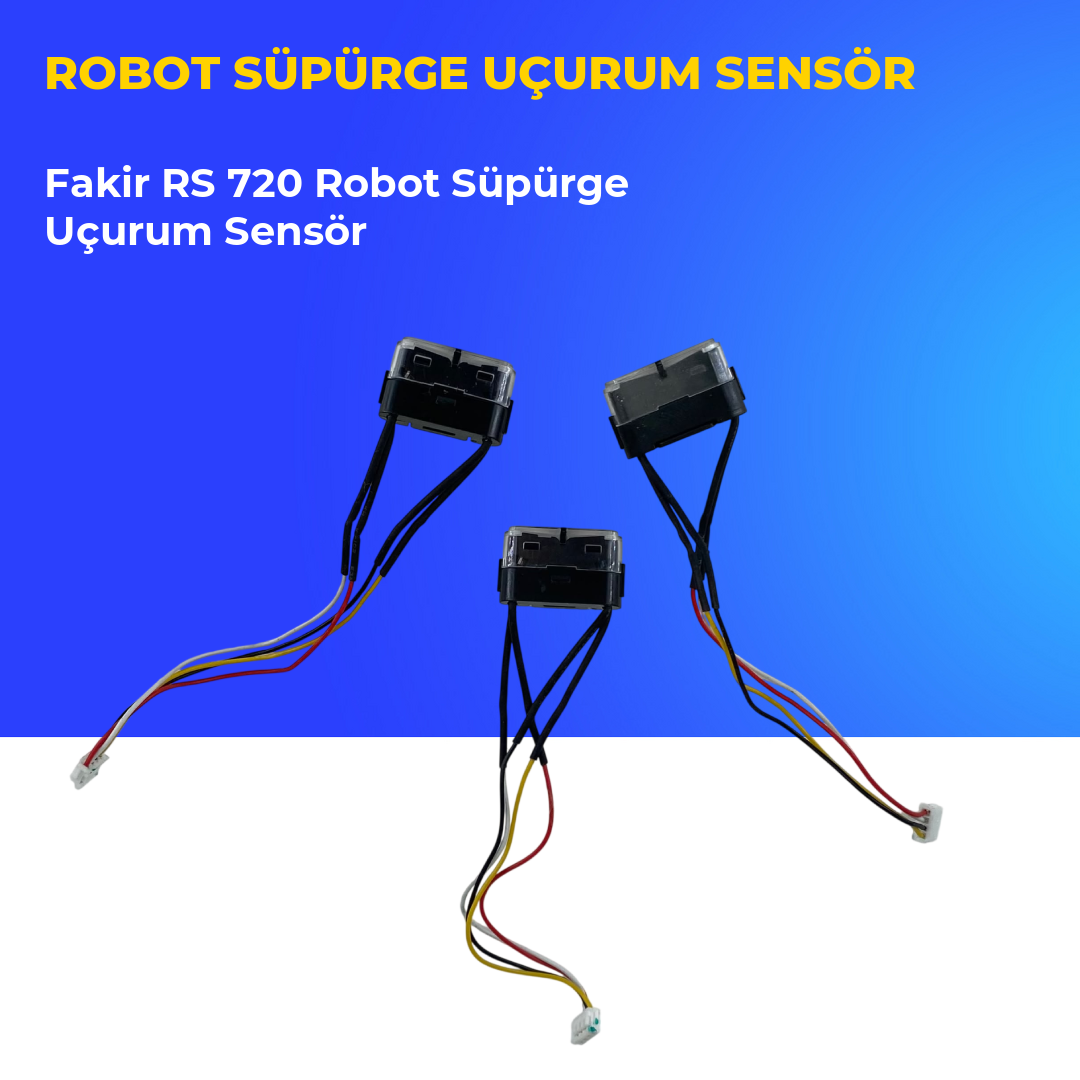 Fakir RS 720 Robot Süpürge Uçurum Sensör
