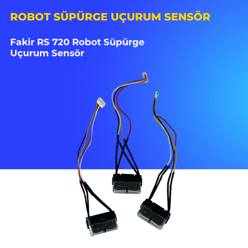 Fakir RS 720 Robot Süpürge Uçurum Sensör