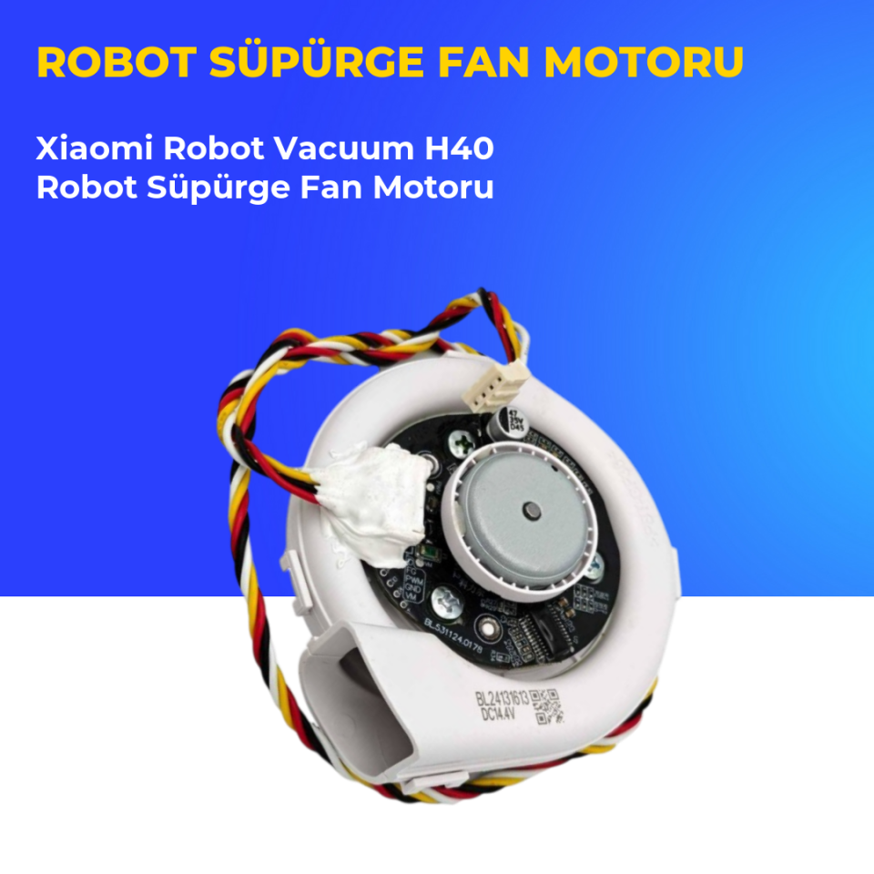Xiaomi Robot Vacuum H40 Robot Süpürge Fan Motoru