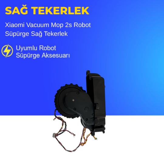 Xiaomi Vacuum Mop 2s Robot Süpürge Sağ Tekerlek