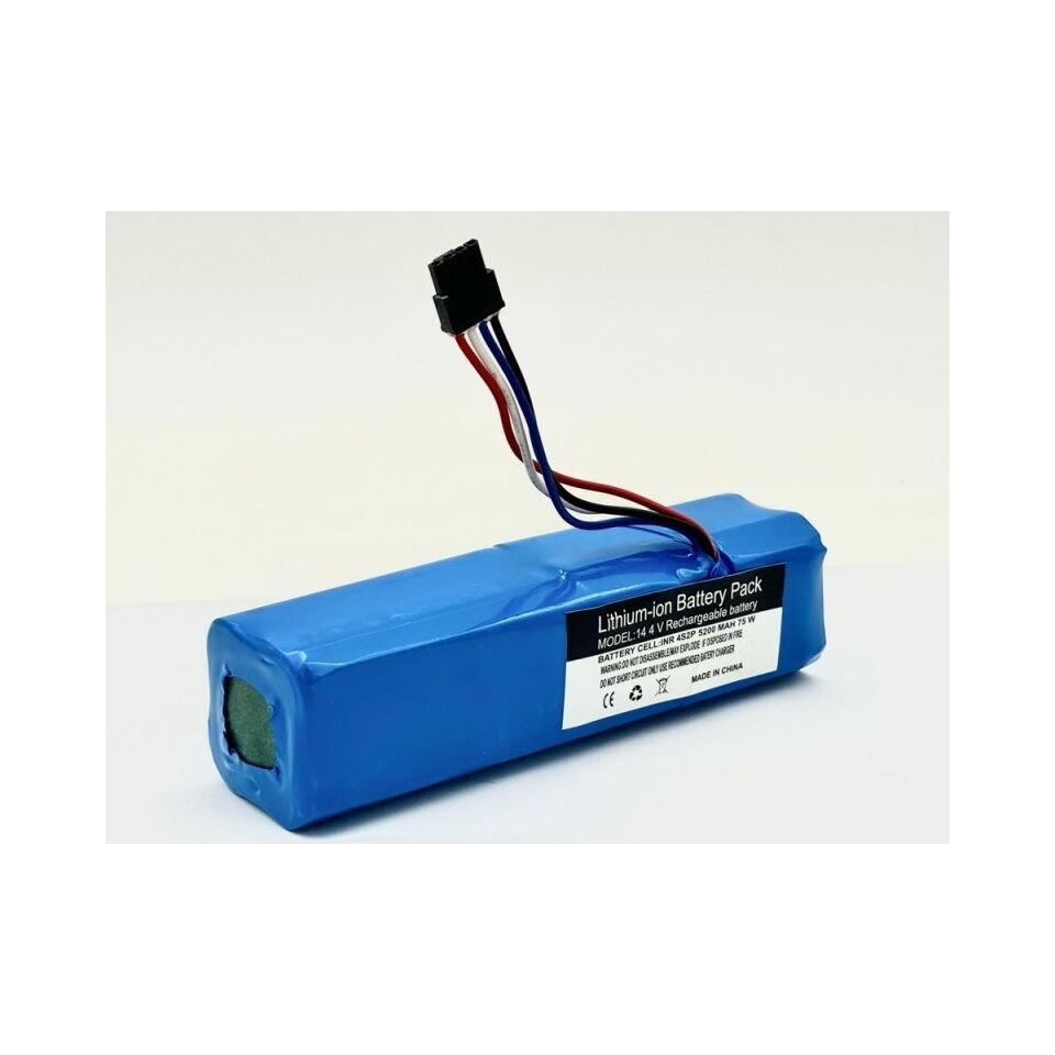 Xiaomi Mijia 1c Robot Vacuum Mop P1904 - 4S1P-MM Robot Süpürge 5200 Mah 14.4 V, Yanmaz Batarya – Orjinal Uyumlu Uzun Ömürlü, Yüksek Performans Pil