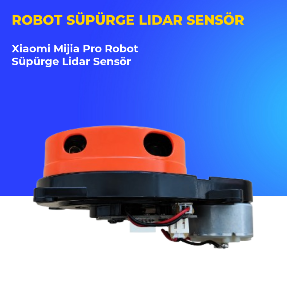 Xiaomi Mijia Pro Robot Süpürge Lidar Sensör