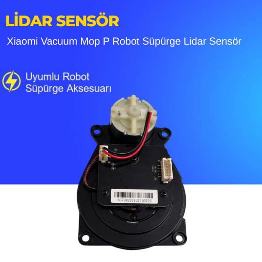 Xiaomi Vacuum Mop P Robot Süpürge Lidar Sensör