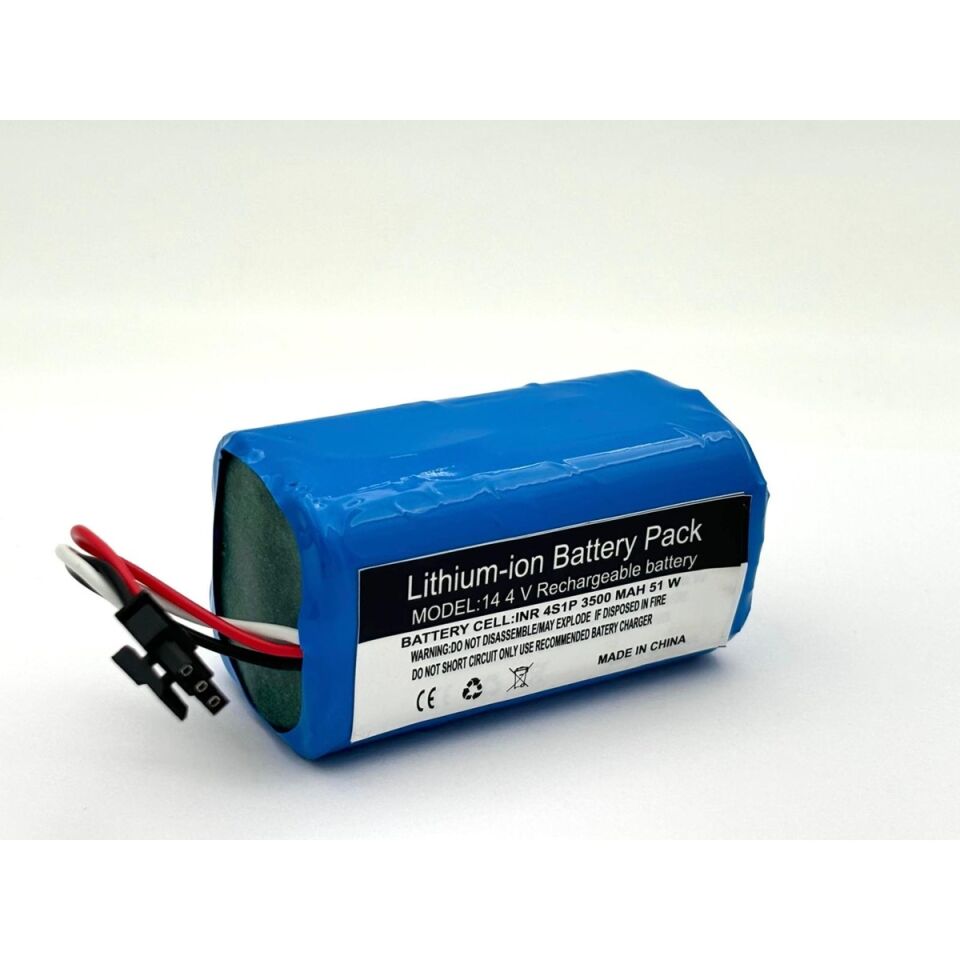 360 S7 Akıllı Robot Robot Süpürge 3500 mAh 14.4 V  Batarya – Orjinal Uyumlu Uzun Ömürlü, Yüksek Performans Pil