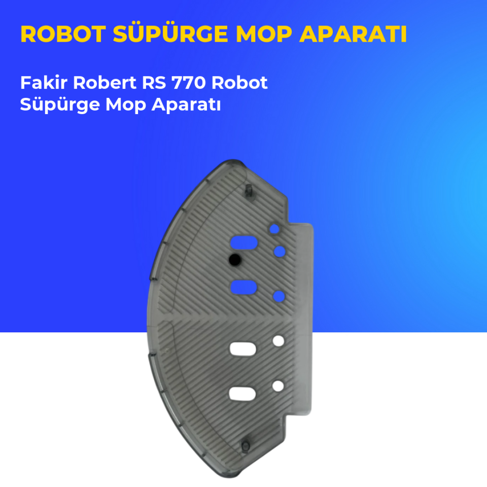 Fakir Robert RS 770 Robot Süpürge Mop Aparatı