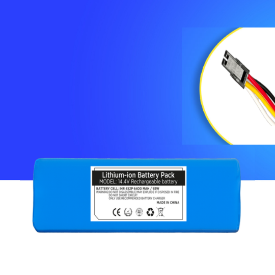 Fakir Rs 780 Plus Robot Süpürge 7000 mAh 14.4 V Batarya – Orjinal Uyumlu Uzun Ömürlü, Yüksek Performans Pil