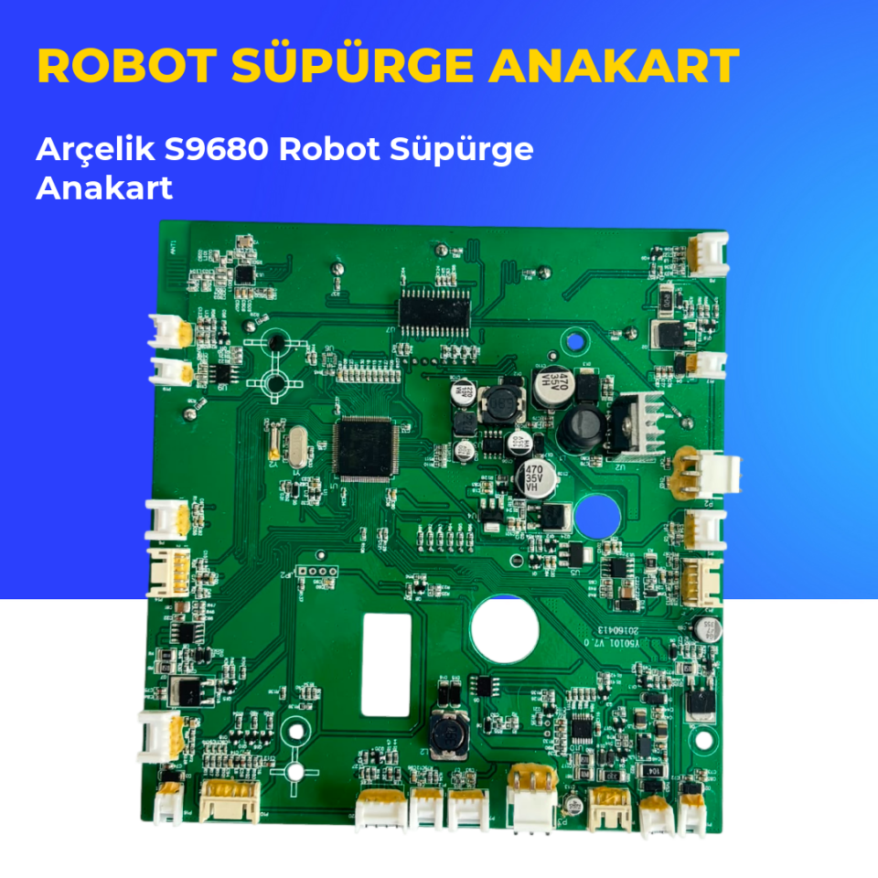 Arçelik S9680 Robot Süpürge Anakart