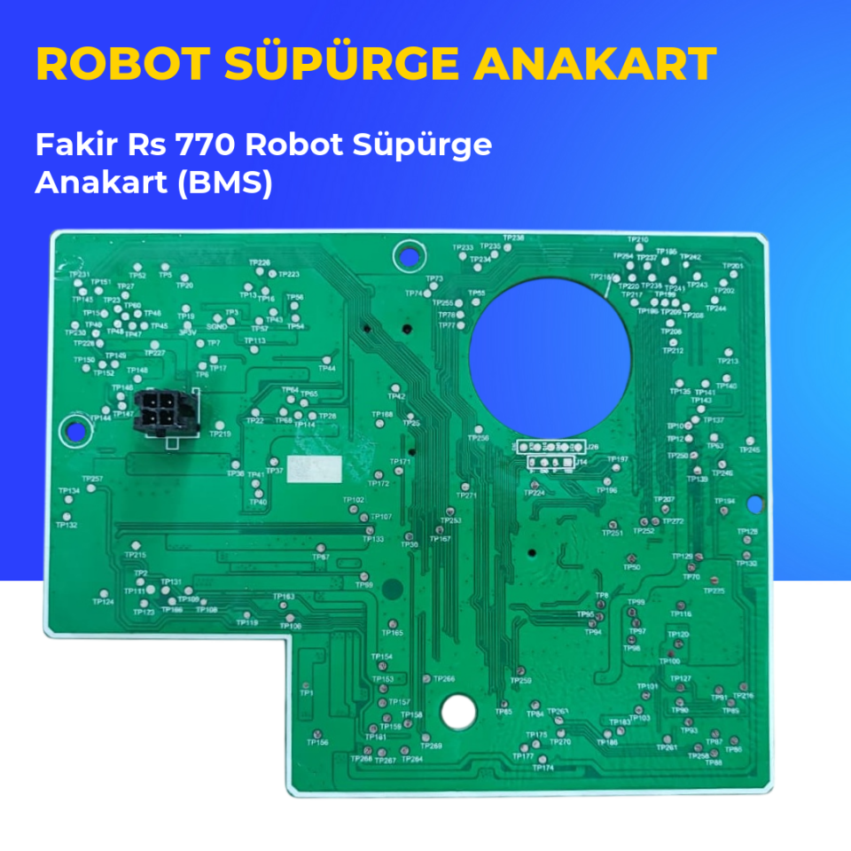 Fakir Rs 770 Robot Süpürge Anakart (BMS)