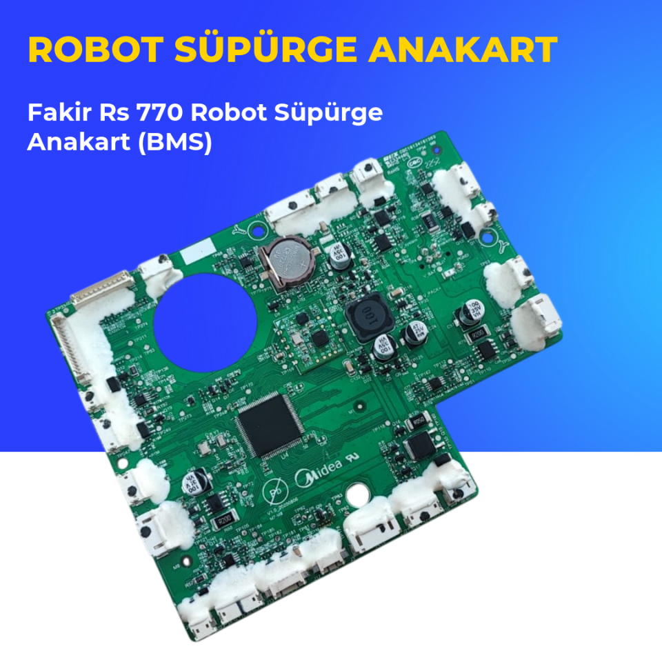 Fakir Rs 770 Robot Süpürge Anakart (BMS)