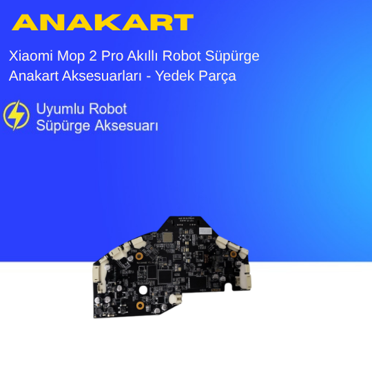 Xiaomi Mop 2 Pro Akıllı Robot Süpürge Anakart Aksesuarları - Yedek Parça