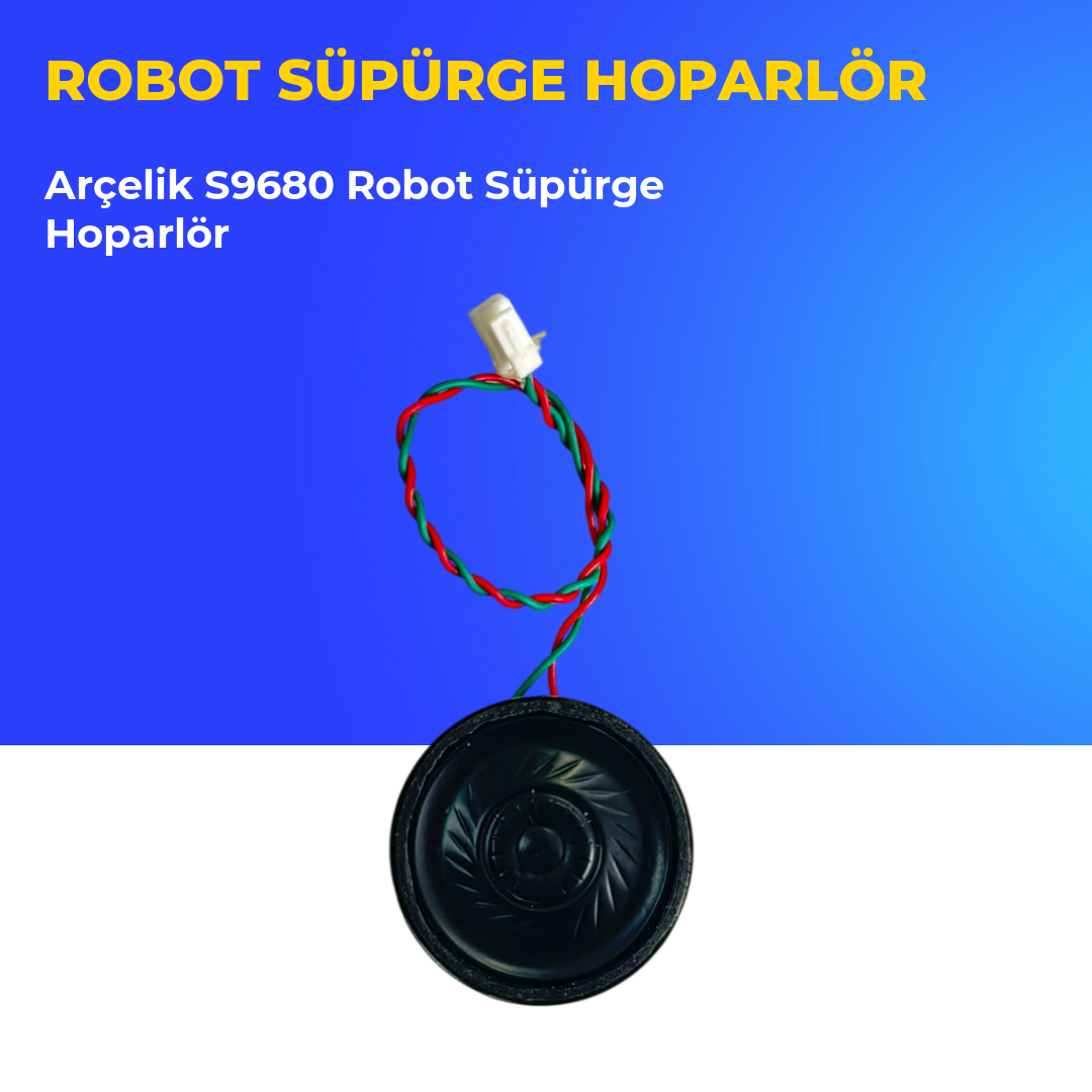 Arçelik S9680 Robot Süpürge Hoparlör