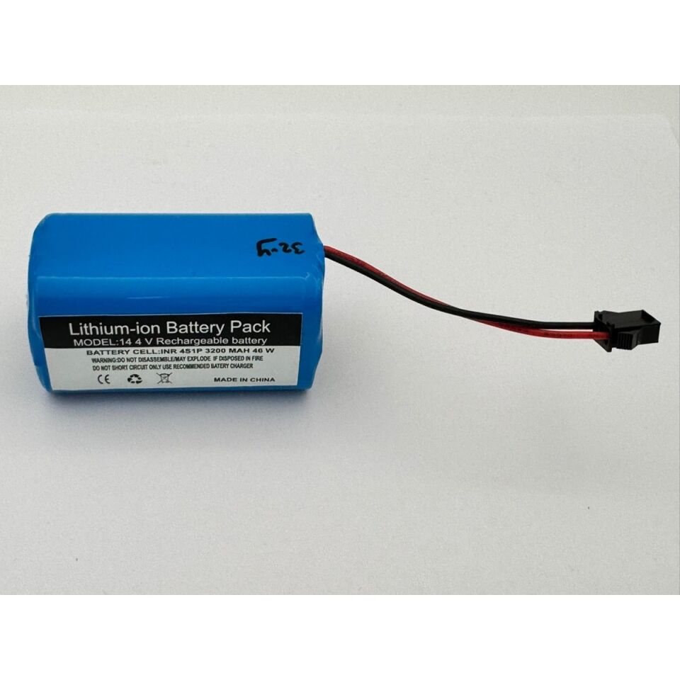 Ultenic D6S Robot Süpürge 3200 mAh 14.4 V  Batarya – Orjinal Uyumlu Uzun Ömürlü, Yüksek Performans Pil