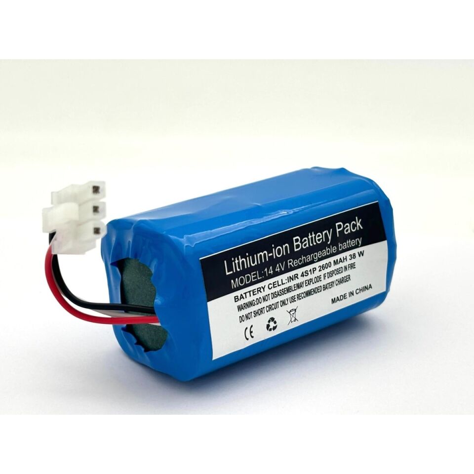 Iclebo Arte YCR-M05  Robot Süpürge 2600 mAh 14.4 V  Batarya – Orjinal Uyumlu Uzun Ömürlü, Yüksek Performans Pil