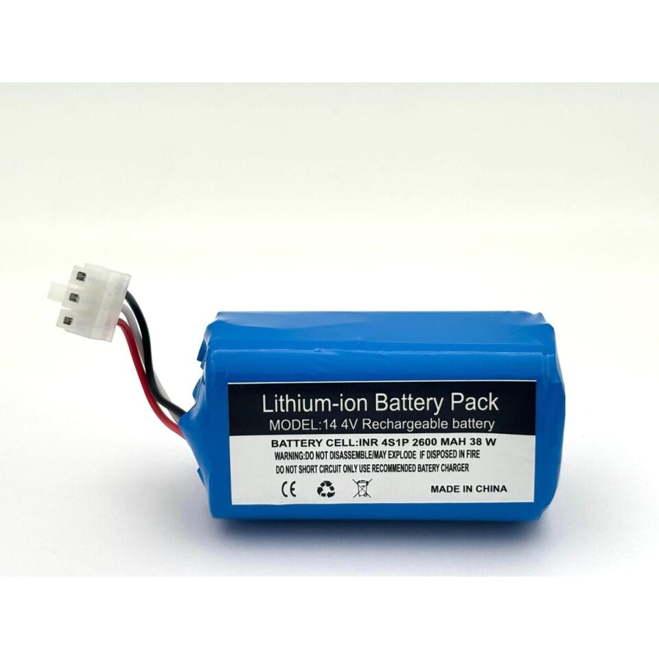 Iclebo Arte YCR-M05  Robot Süpürge 2600 mAh 14.4 V  Batarya – Orjinal Uyumlu Uzun Ömürlü, Yüksek Performans Pil