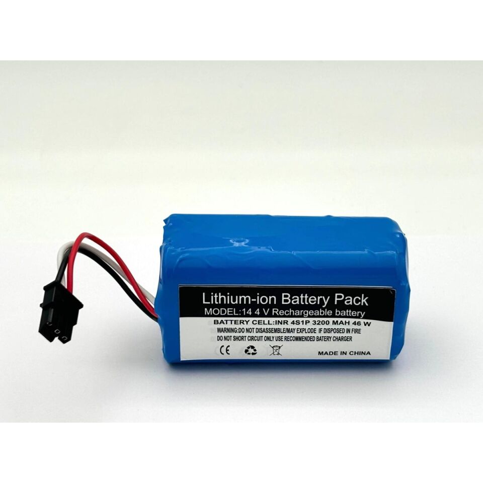 360 T90  Robot Süpürge 3200 mAh 14.4 V  Batarya – Orjinal Uyumlu Uzun Ömürlü, Yüksek Performans Pil