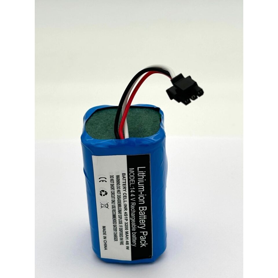 360 T90  Robot Süpürge 3200 mAh 14.4 V  Batarya – Orjinal Uyumlu Uzun Ömürlü, Yüksek Performans Pil