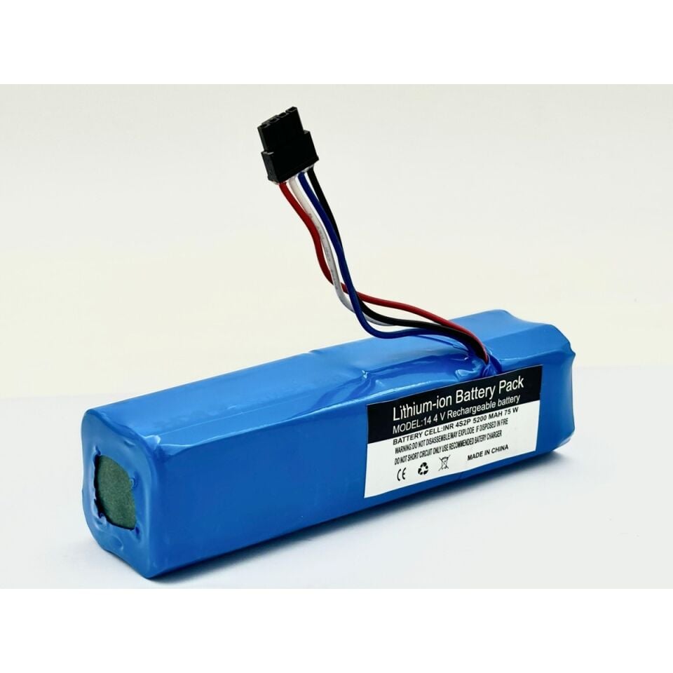 Xiaomi Vacuum X10 BHR6068EU Robot Süpürge 5200 mAh 14.4 V Yanmaz Batarya – Orjinal Uyumlu Uzun Ömürlü, Yüksek Performans Pil