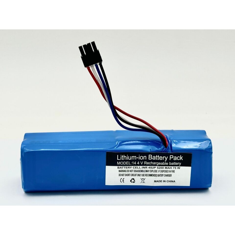 Xiaomi Vacuum X10 BHR6068EU Robot Süpürge 5200 mAh 14.4 V Yanmaz Batarya – Orjinal Uyumlu Uzun Ömürlü, Yüksek Performans Pil