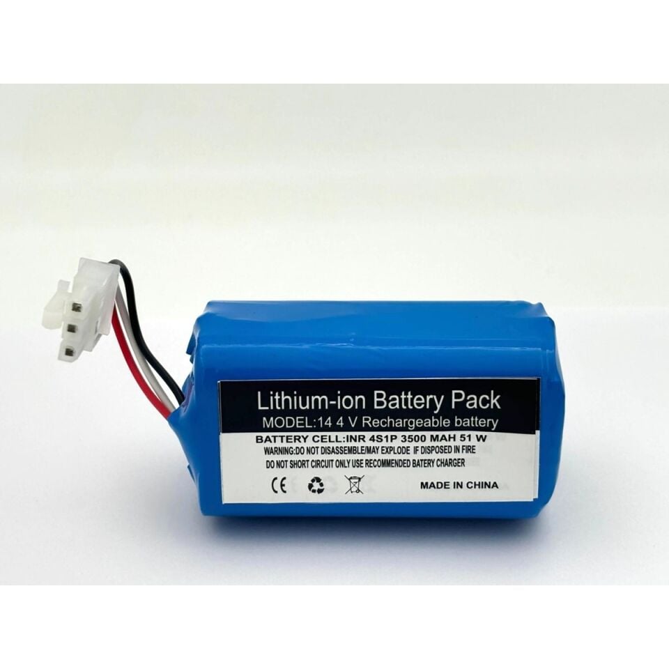 Iclebo Arte YCR-M05  Robot Süpürge 3500 mAh 14.4 V  Batarya – Orjinal Uyumlu Uzun Ömürlü, Yüksek Performans Pil