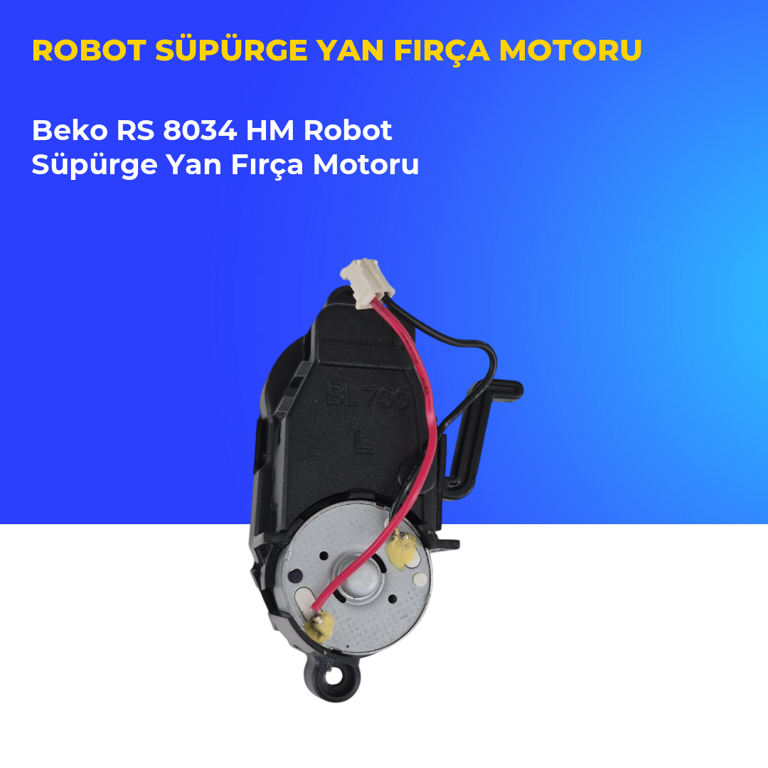 Beko RS 8034 HM Robot Süpürge Yan Fırça Motoru