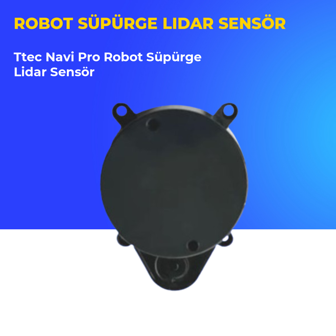 Ttec Navi Pro Robot Süpürge Lidar Sensör