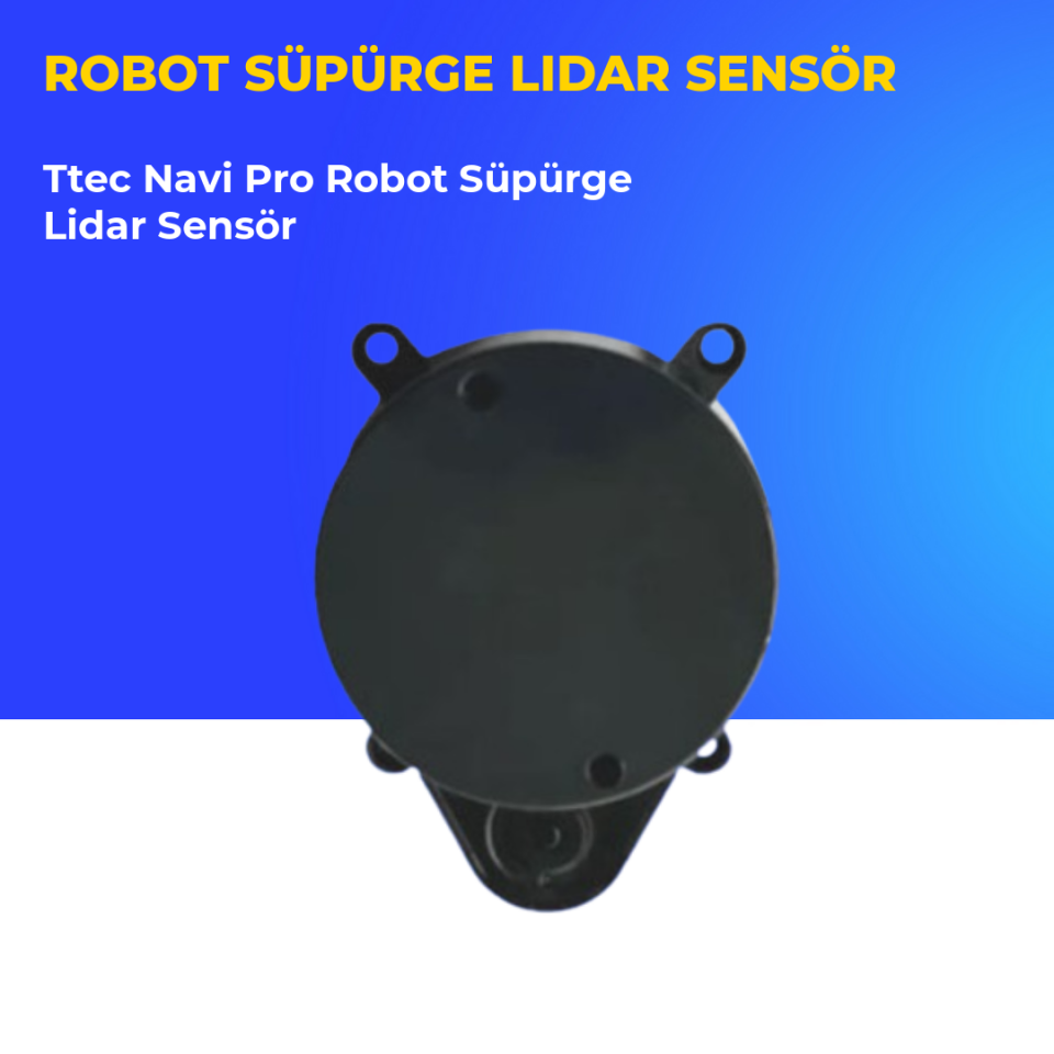 Ttec Navi Pro Robot Süpürge Lidar Sensör