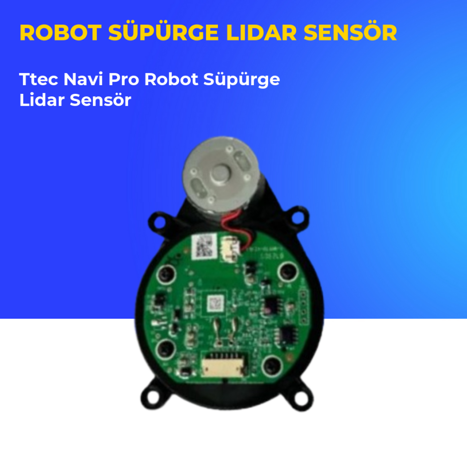 Ttec Navi Pro Robot Süpürge Lidar Sensör