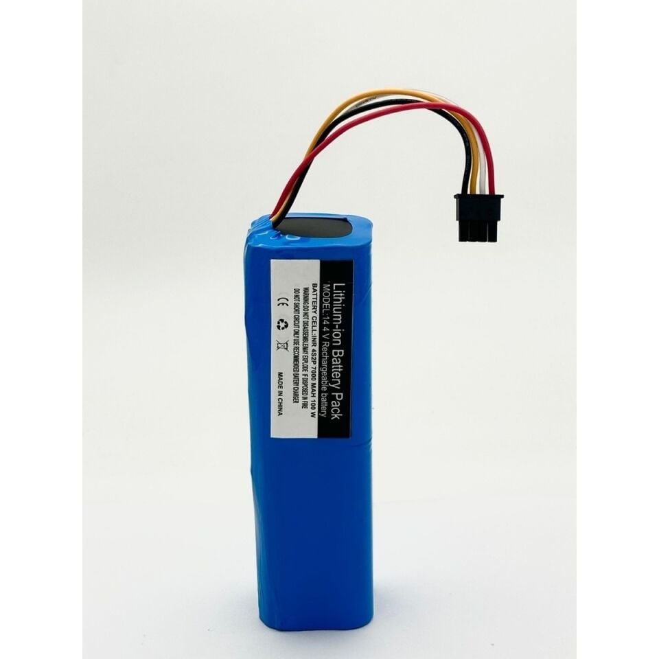 Roborock Qrevo C Robot Süpürge 7000 Mah 14.4 V Yanmaz Batarya – Orjinal Uyumlu Uzun Ömürlü Pil