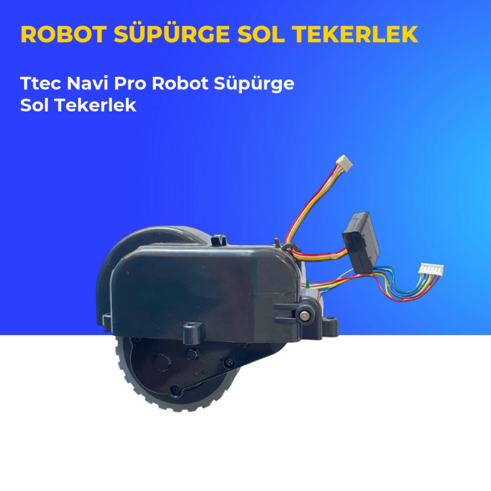 Ttec Navi Pro Robot Süpürge Sol Tekerlek