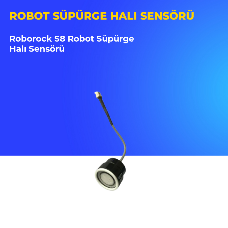 Roborock S8 Robot Süpürge Halı Sensörü