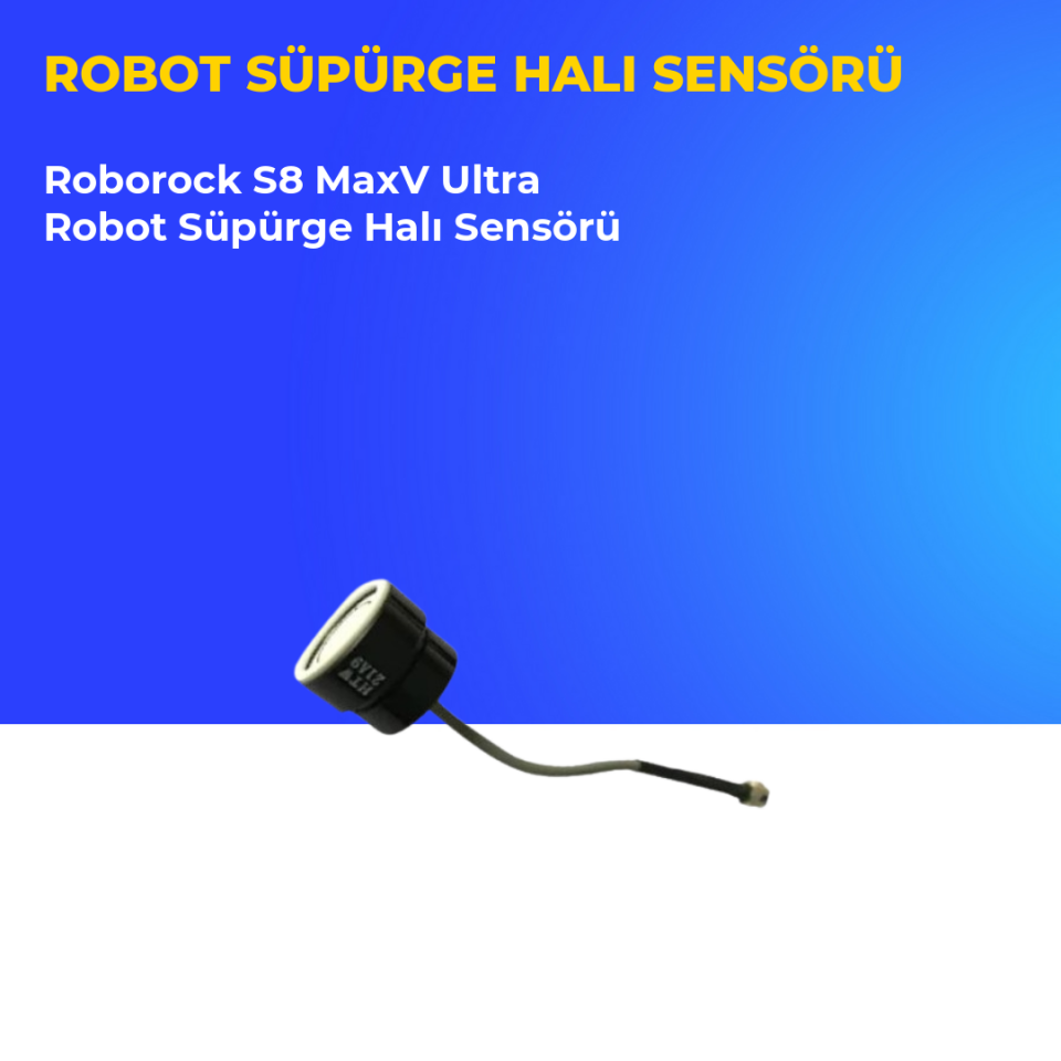 Roborock S8 MaxV Ultra Robot Süpürge Halı Sensörü