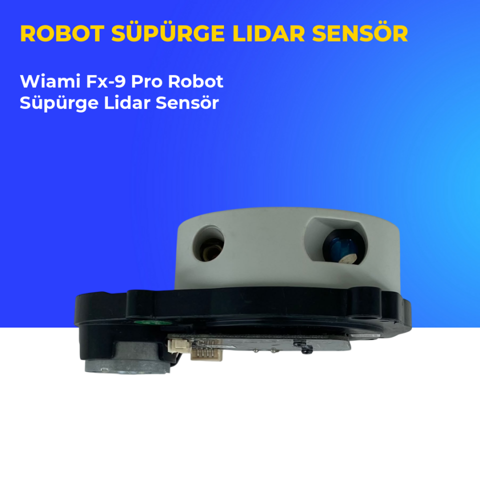 Wiami Fx-9 Pro Robot Süpürge Lidar Sensör