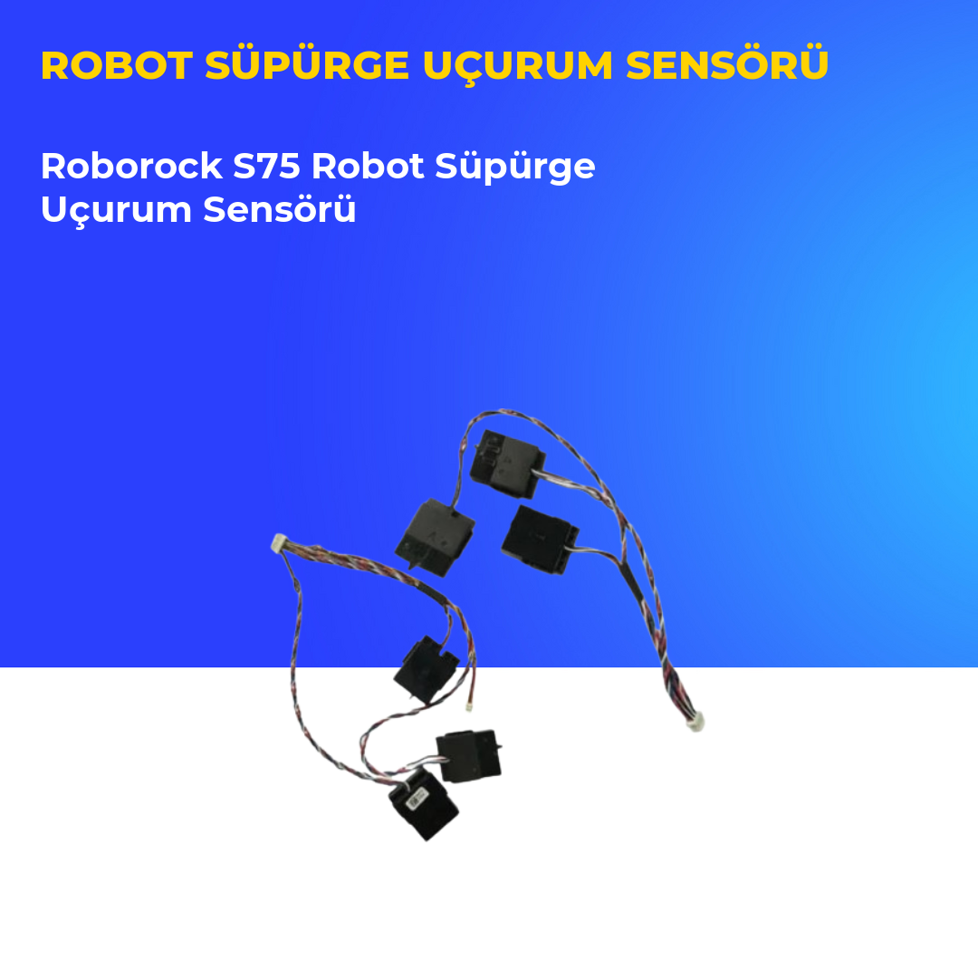 Roborock S75 Robot Süpürge Uçurum Sensörü