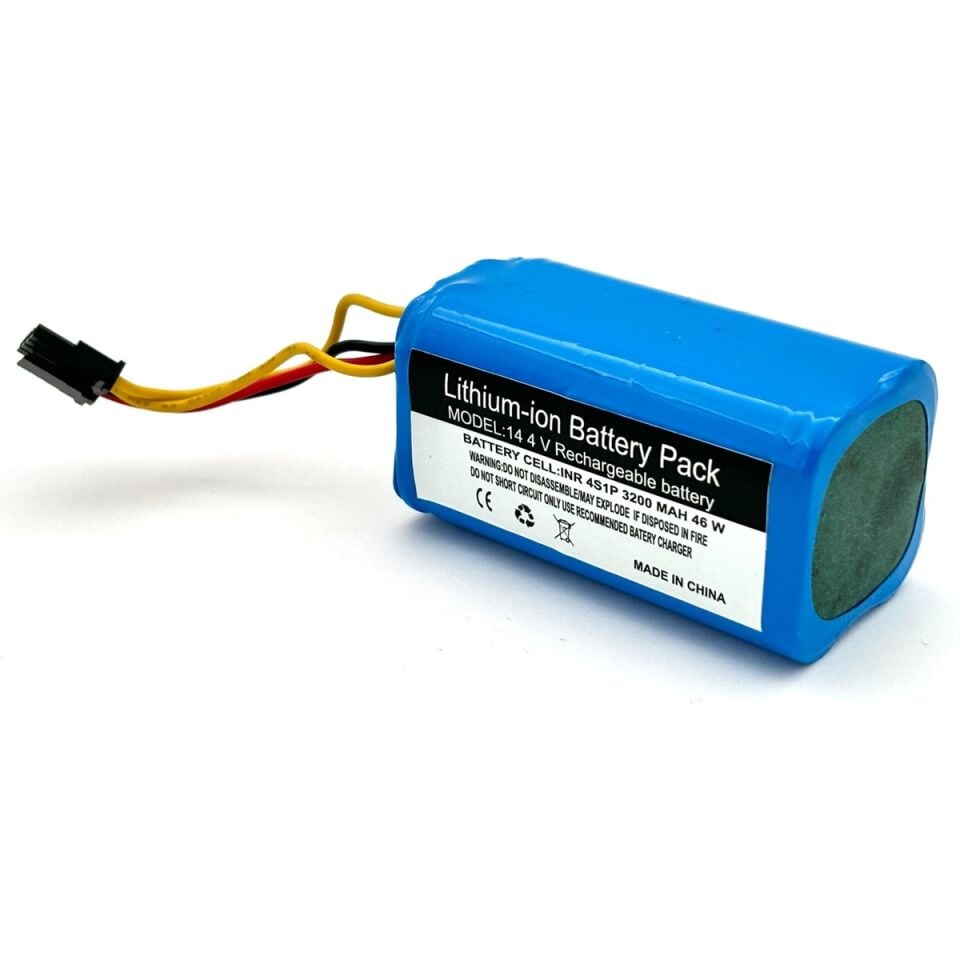 Proscenic P3 Robot Süpürge 3200 mAh 14.4V  Batarya – Orjinal Uyumlu Uzun Ömürlü, Yüksek Performans Pil