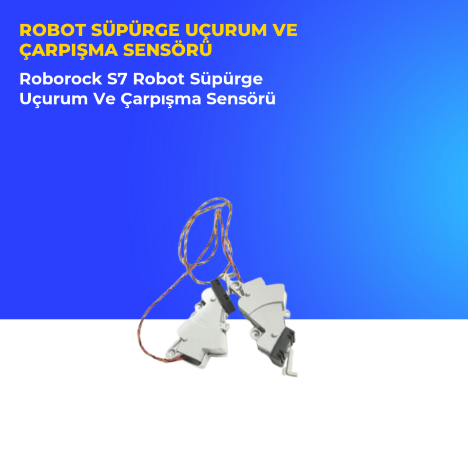 Roborock S7 Robot Süpürge Uçurum Ve Çarpışma Sensörü