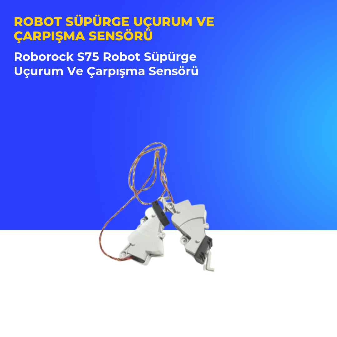 Roborock S75 Robot Süpürge Uçurum Ve Çarpışma Sensörü