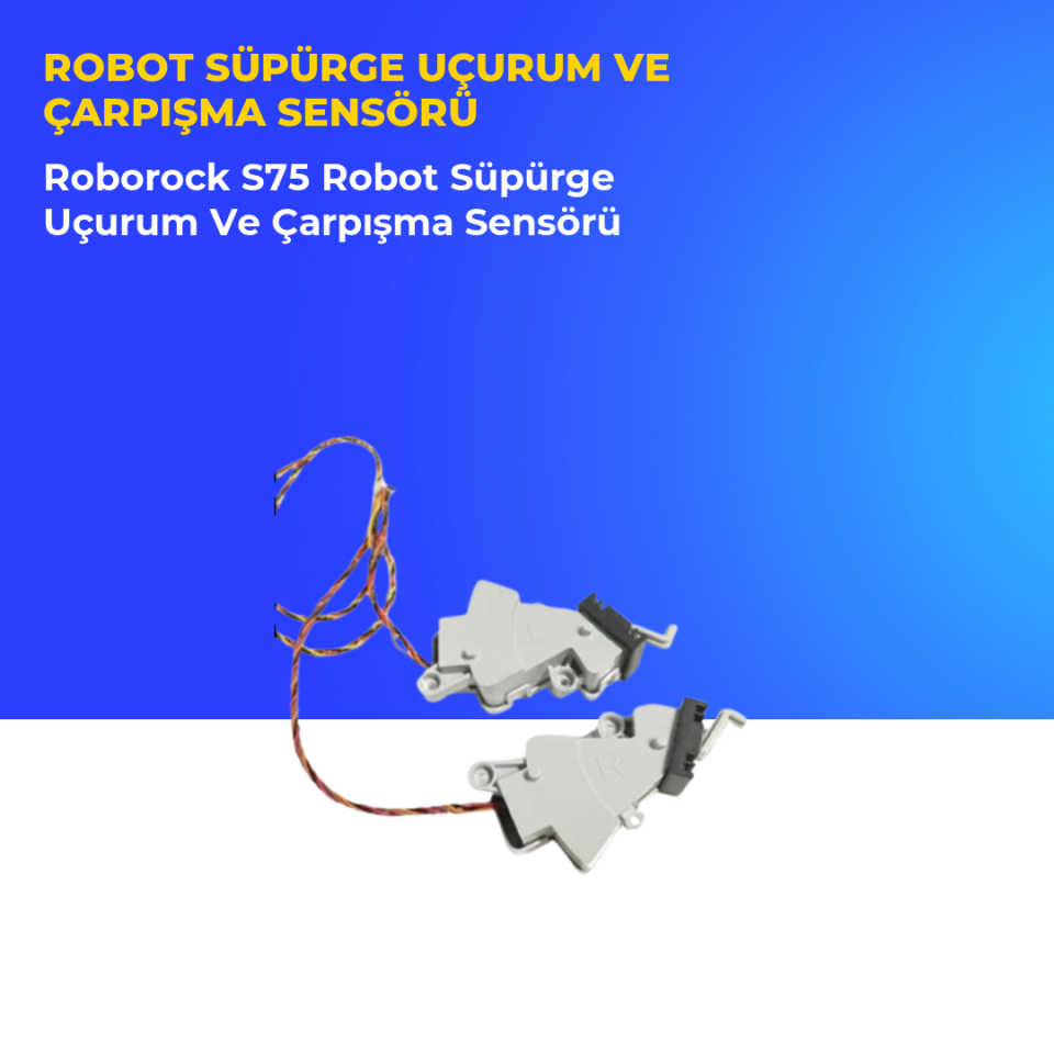 Roborock S75 Robot Süpürge Uçurum Ve Çarpışma Sensörü