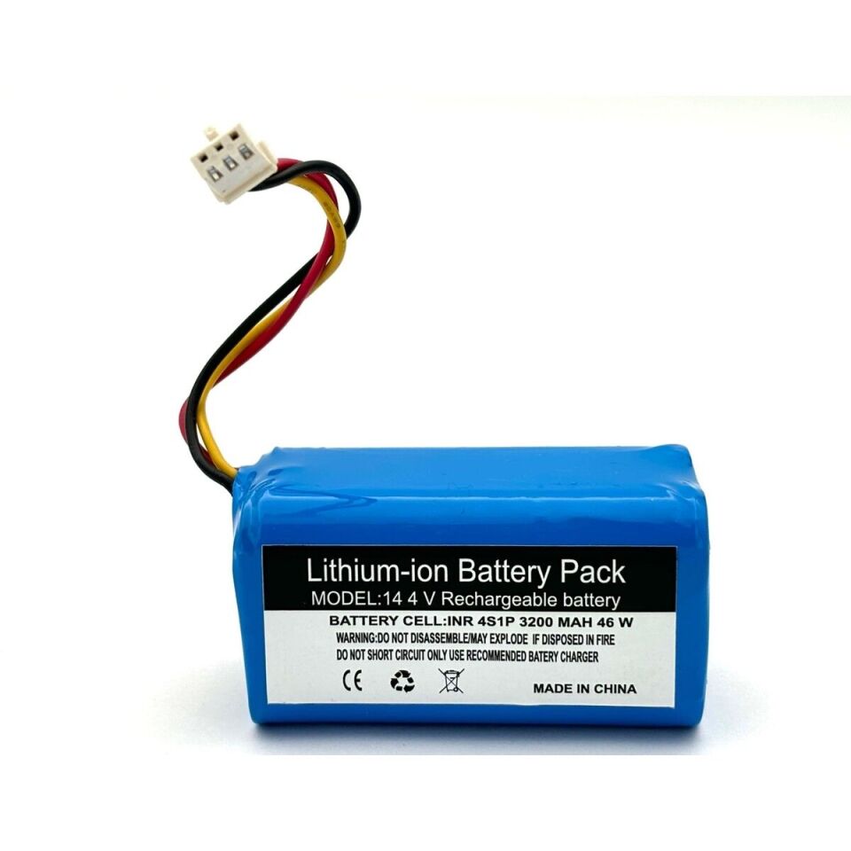 Proscenic 830P Robot Süpürge 3200 mAh 14.4 V Yanmaz Batarya – Orjinal Uyumlu Uzun Ömürlü, Yüksek Performans Pil