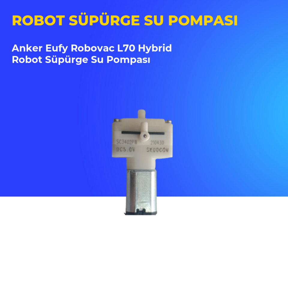 Anker Eufy Robovac L70 Hybrid Robot Süpürge Su Pompası