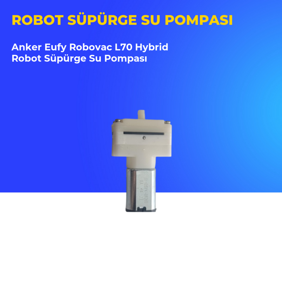 Anker Eufy Robovac L70 Hybrid Robot Süpürge Su Pompası