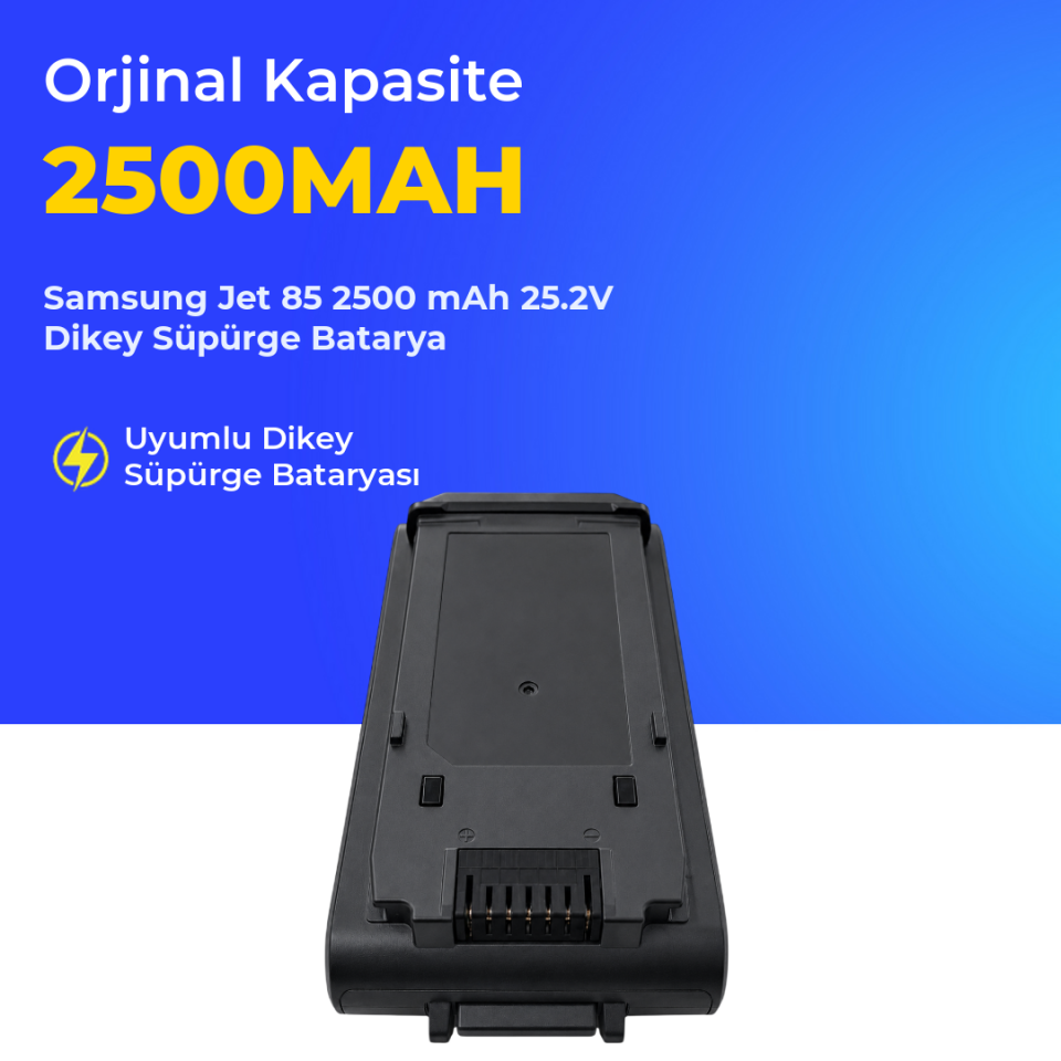 Samsung Jet 85 2500 mAh 25.2V Dikey Süpürge Batarya