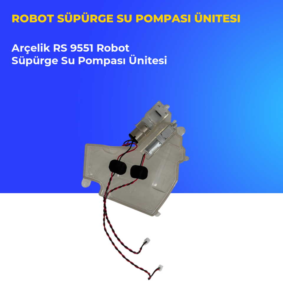 Arçelik RS 9551 Robot Süpürge Su Pompası Ünitesi