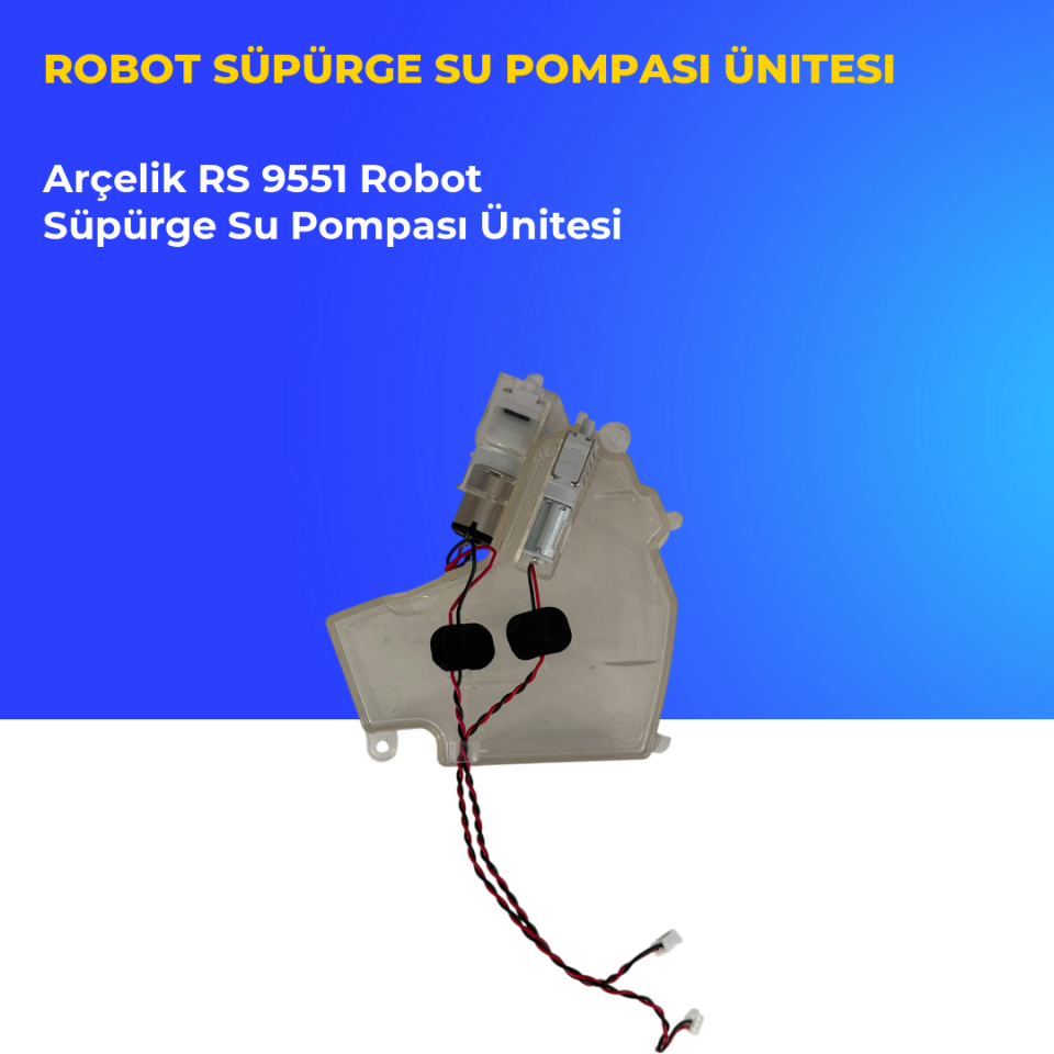 Arçelik RS 9551 Robot Süpürge Su Pompası Ünitesi