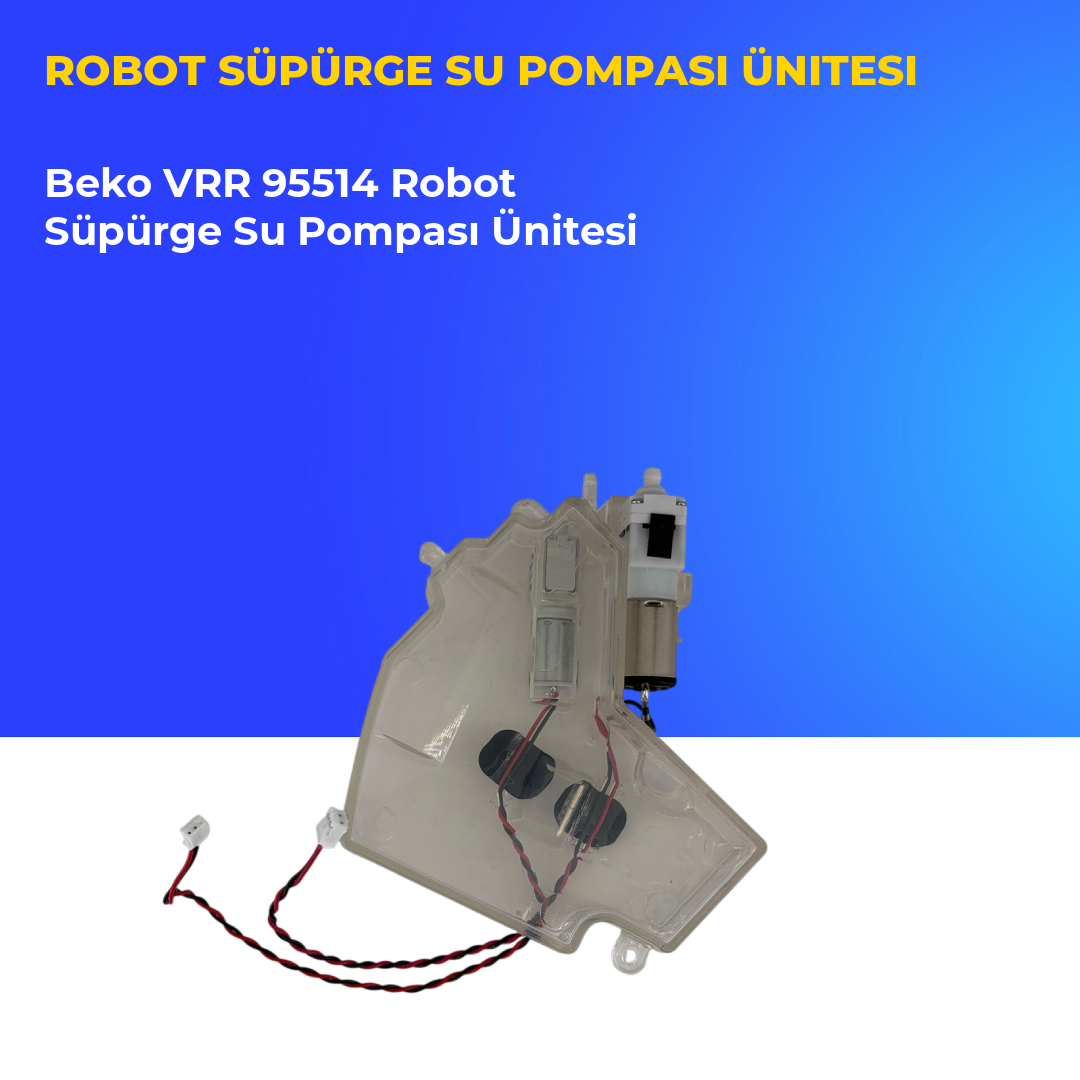 Beko VRR 95514 Robot Süpürge Su Pompası Ünitesi